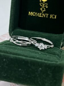 Bague Couple – Promesse d’Éclat, Argent photo review