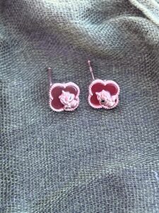 Boucles d’Oreilles Cheval – Esprit Libre, Argent Plaqué Or Rose photo review