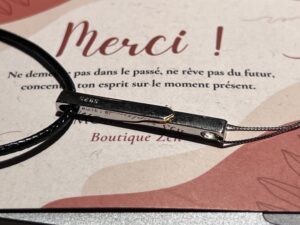 Collier Couple – Lignes d’Essence, Argent photo review