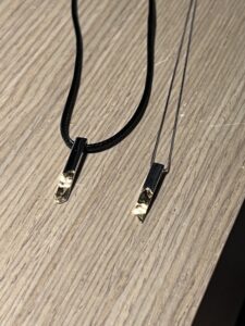 Collier Couple – Lignes d’Essence, Argent photo review