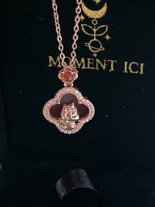 Collier Cheval – Esprit Libre, Argent Plaqué Or Rose photo review