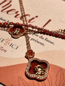 Collier Cheval – Esprit Libre, Argent Plaqué Or Rose photo review