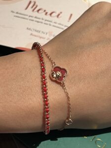 Bracelet Cheval – Esprit Libre, Argent Plaqué Or Rose photo review