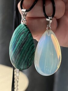 Collier Malachite – Vibration du Cœur photo review