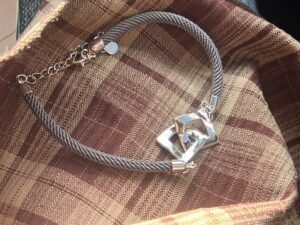 Bracelet Couple – Gravure d’Union, Argent photo review