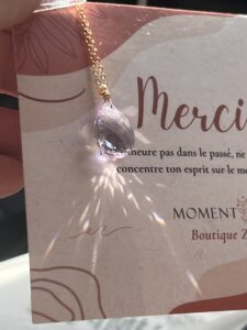 Collier Améthyste – Goutte Pure, Argent photo review