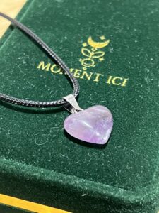 Collier Améthyste – Cœur Intuitif photo review