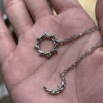 Collier Couple – Soleil et Lune Éternels, Argent photo review