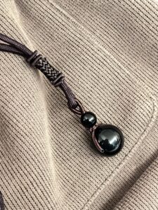 Collier Obsidienne – Sphère Protectrice photo review
