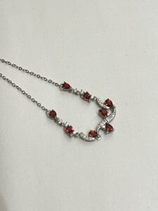 Bracelet Grenat – Vigne Céleste, Argent photo review