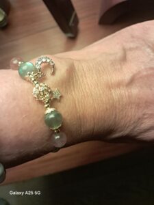 Bracelet Labradorite et Quartz Fraise – Apaisement