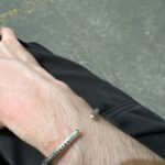 Bracelet Tibétain Trio 'Bénédiction' en Apatite, Argent et Fil rouge photo review