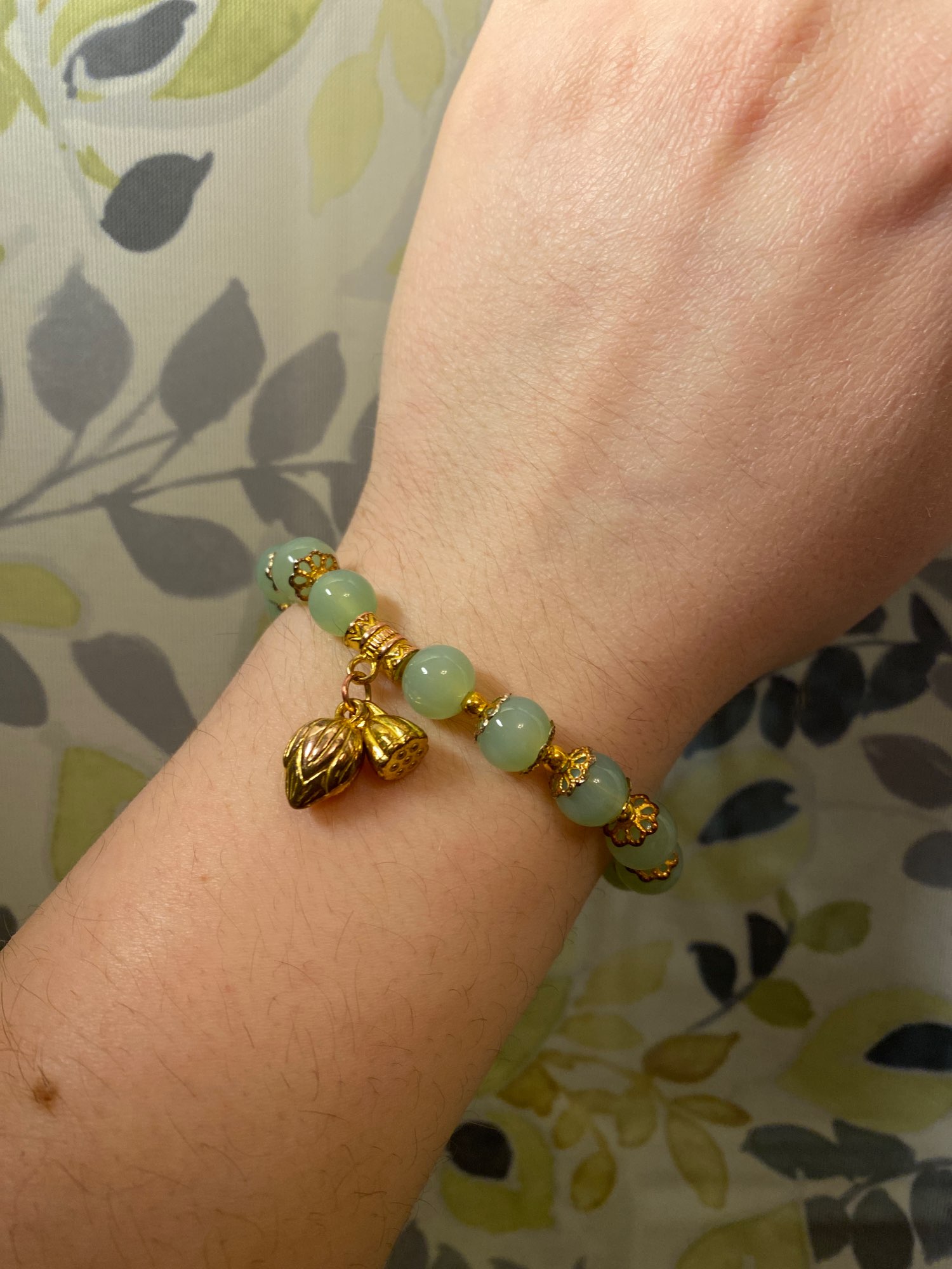 Bracelet Lotus en Jade photo review