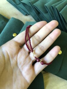 Bracelet Fil Rouge – Bonheur Infini, Plaqué Or