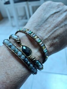 Bracelet Wrap Labradorite – Radiance Naturelle, Cuir photo review